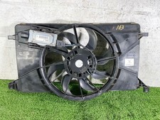 12-18 FORD FOCUS FRONT ENGNE 2.0L RADIATOR COOLING FAN MOTOR ASSEMBLY OEM