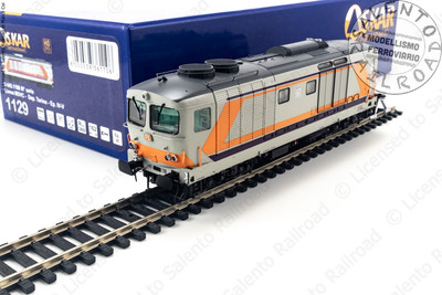 Oskar 1129 H0 1:87 - Locomotiva diesel FS D445 1108 livrea MDVC Dep. Torino di E
