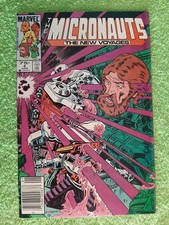 MICRONAUTS #4 NM Duty Free NEWSSTAND CANADIAN PRICE VARIANT RD6015