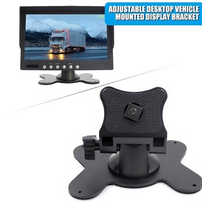 7/9 Zoll Ständer Halterung ABS verstellbar vertikal schwarz für Auto TFT Monit