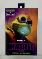 TMNT Monsters     Donatello as the Invisible Man - SEALED NECA Figure - 7 Inch