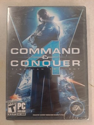 New! Command & Conquer 4: Tiberian Twilight (PC, 2010) Brand New Sealed - Read!