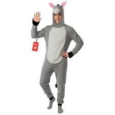 Morph Adult Donkey Costume Men s Women s Animal Jumpsuit Size S - XL Halloween