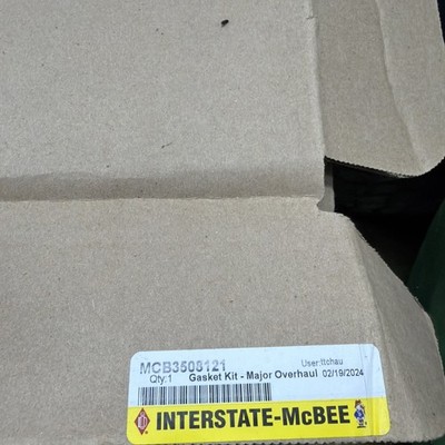 MCB3508121 GASKET KIT - MAJOR OVERHAUL INTERSTATE MCBEE (NEW AFTERMARKET) (3508)