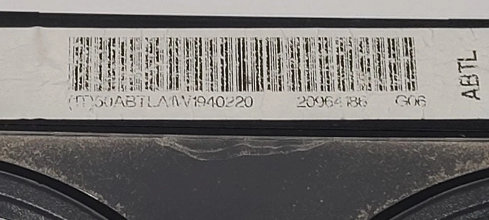 10 11 GMC SIERRA 1500 Velocímetro Cluster MPH Mercado de EE. UU. OEM Foto 2 de 4