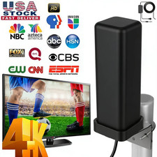 Outdoor 6000 Mile TV Antenna Digital HDTV 4K Amplified 360  UHF VHF Long Range