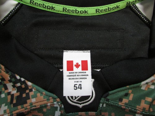 LUNDQVIST NEW YORK RANGERS AUTHENTIC MILITARY CAMO VETERANS DAY REEBOK JERSEY - Picture 8 of 11
