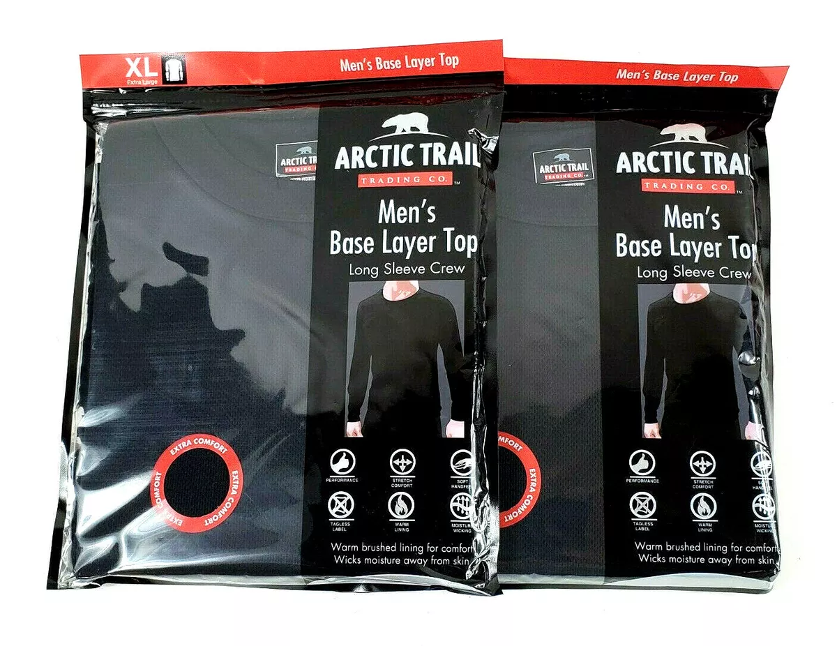 Mens Arctic Trail Trading Co Base Layer 2 Top ONLY Long Sleeve