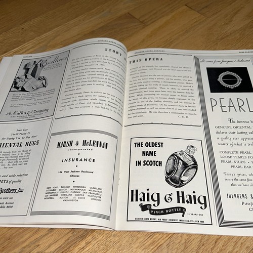 1942 CHICAGO OPERA COMPANY Program - FAUST - Picture 7 of 15