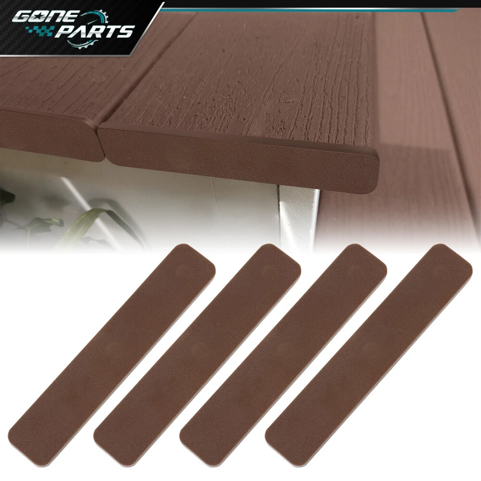 Ajuste para tablas de cubierta compuestas TREX tapa de extremo 4/12/20/40/80 piezas (4 piezas/paquete) Foto 3 de 4