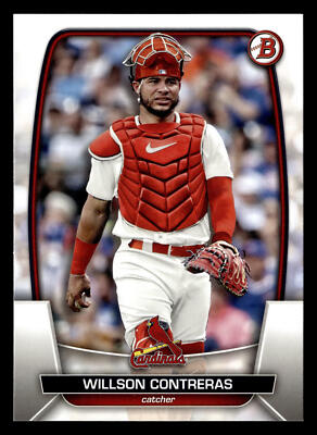 Willson Contreras 2023 Bowman #100 St. Louis Cardinals Buy10get5FREE