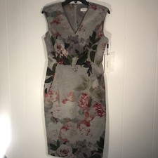 Calvin Klein Sleeveless Dress Size 6 NWT MSRP: $134.50