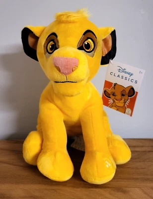Disney Plüschtier Stofftier Simba König der Löwen Kuscheltier 29cm mit SOUND NEU