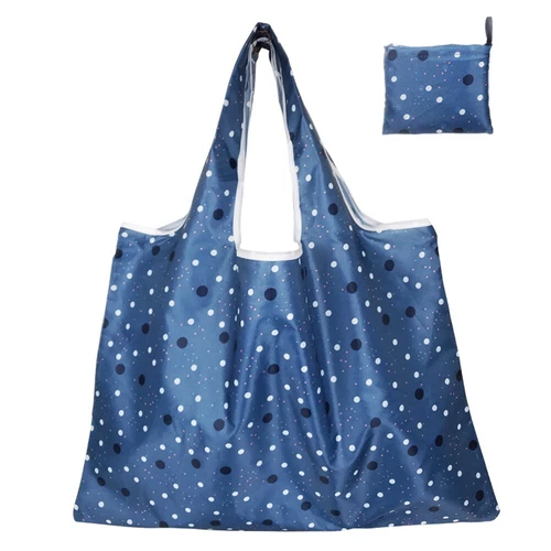 Large Foldable Reusable Ladies Shopping Bag Eco Tote Handbag Fold Away Bag UK - Picture 5 of 21