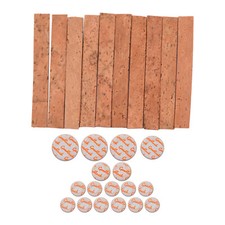 Clarinet Neck Joint Cork and Pad Set 10 Piece of Clarinet Neck Joint Cork B6T0