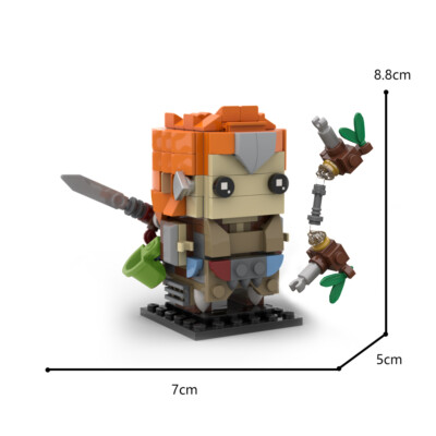 Female Hunter ALOY von Role-Playing Game 246 Stück Building Kit C9107 Neu