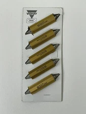 (Qty 5) Dale RH-50 400-ohm 50W 1% Wire-wound Resistor - Mexico - MC9830