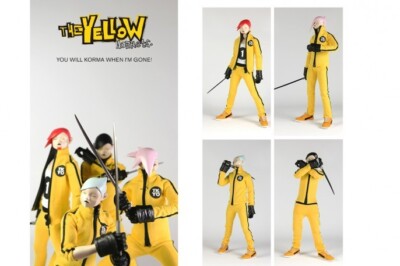 その他 1/12 ThreeA Yellow Hornets Threea 1/12 3A Yellow Hornets Set Action Figure | eBay