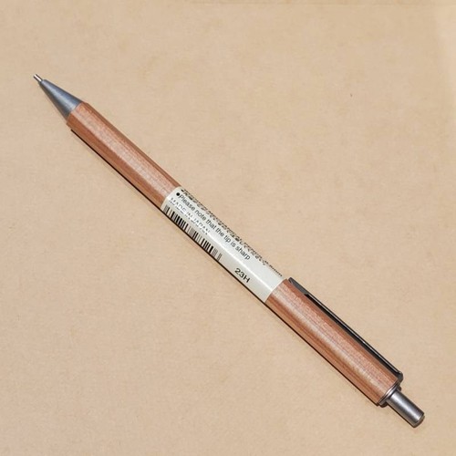 MUJI Giappone matita meccanica esagonale legno facile da tenere lavoro scolastico - Foto 11 di 12