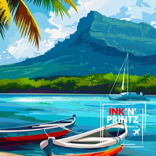 Mauritius Reiseposter Mauritius Poster - Bild 8 von 10