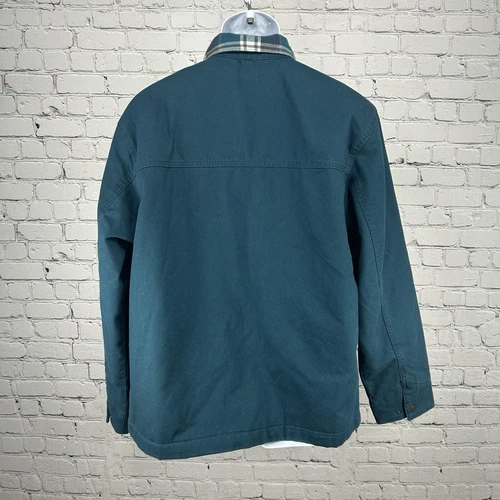 NWT Valor Collective Light Green Lime Mint Calvary Twill Flannel Size Medium M image 2