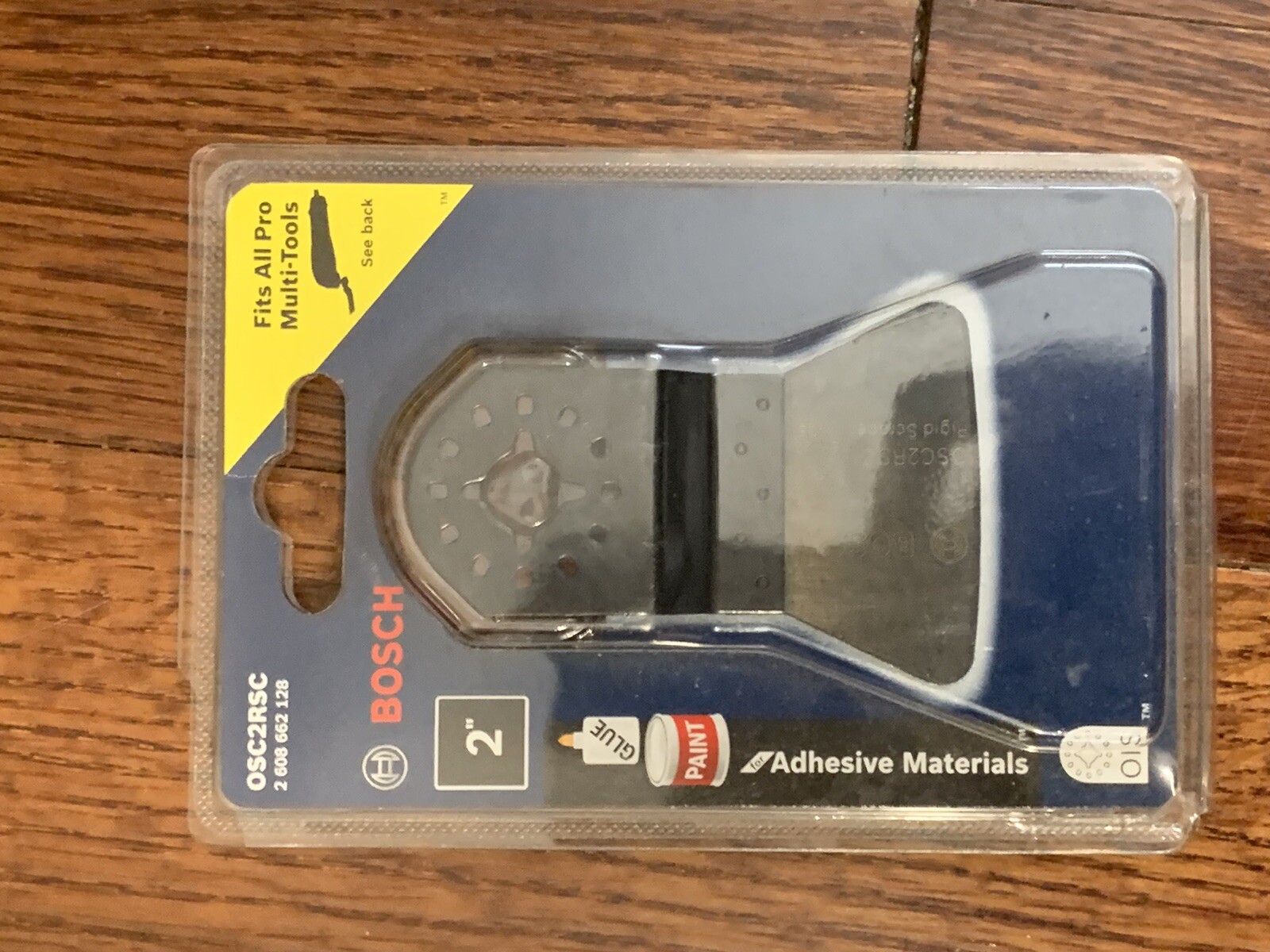 Bosch High Carbon Steel Oscillating Scraper Knife for Adhesive Removal-image