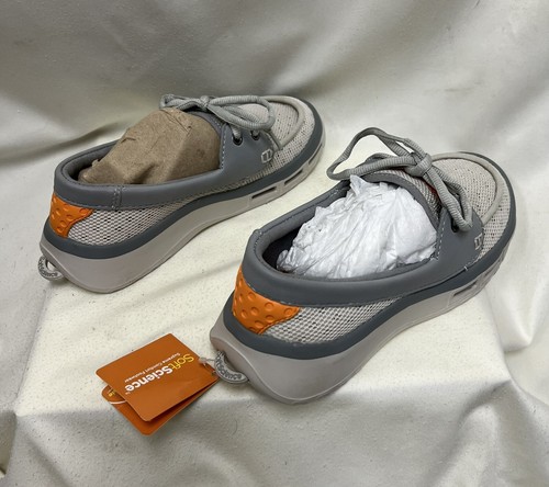 Shoes Soft Science Fin Boat M5 W7 Gray NEW - Picture 6 of 7