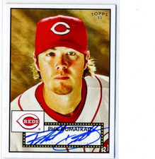 Phil Dumatrait  2007 Topps 52 Certified Autograph Auto Card