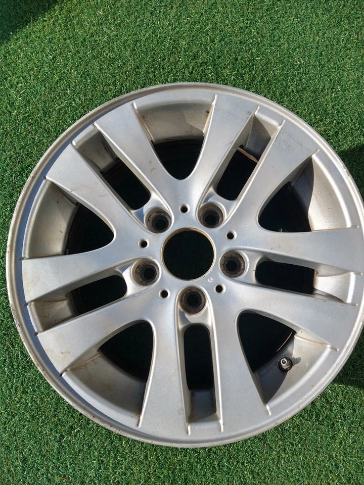2007-2013 BMW WHEEL RIMI E90 E91 E92 E93 OEM 16" 3 SERIES DOUBLE SPOKE 156 BM3B - Image 2 of 4