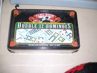 Game Room Double 12 Dominoes In A Tin on sale Game Room Double 12 Dominoes In A Tin on sale