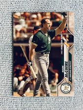 2020 Topps Update 1992 Home Run Derby Mark McGwire #U-296 Oakland Athletics