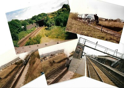 VINTAGE KONVOLUT 5 ASSD DAMPFMASCHINE; TUNNEL; BAHNHOFSFOTOGRAFIEN Ref # 6