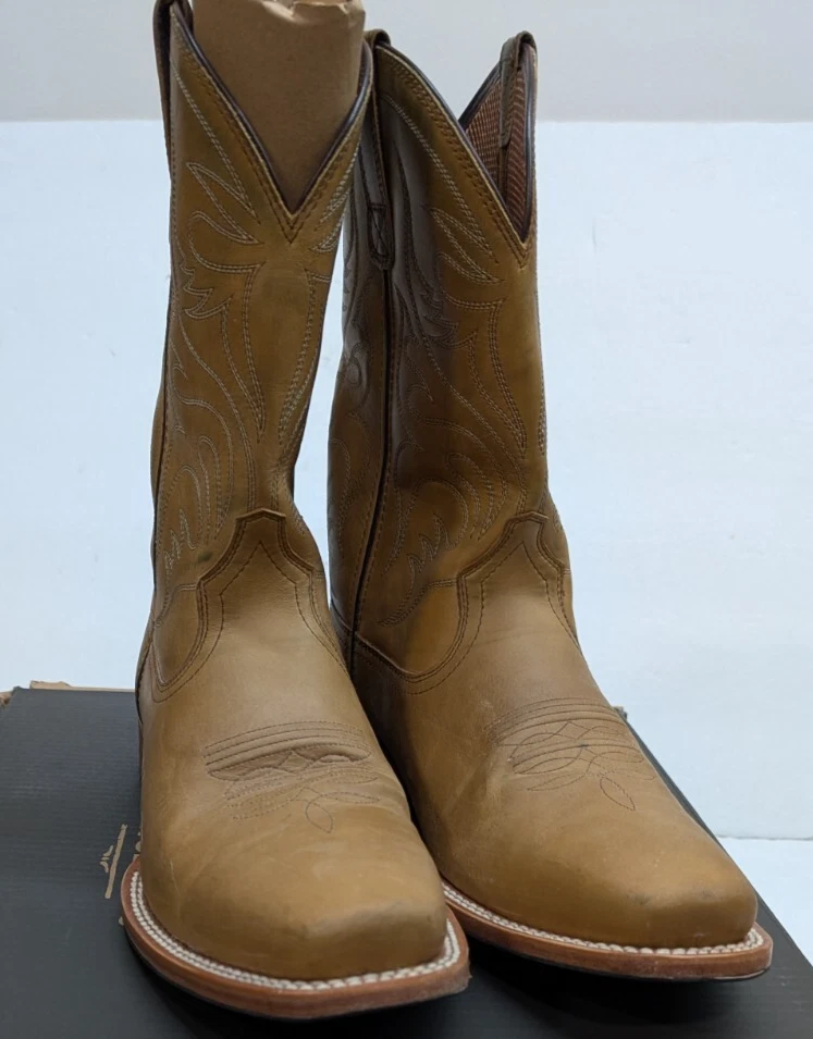 RedHead Saddlebrook Green/Brown Leather Western Men\'s Work Boots Size 9.5M RedHead | Shoes | Redhead Saddlebrook Greenbrown Leather  main image 4