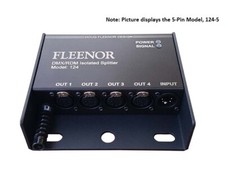 Doug Fleenor Design 124 Bi-directional DMX512/RDM splitter - 5 Pin XLR
