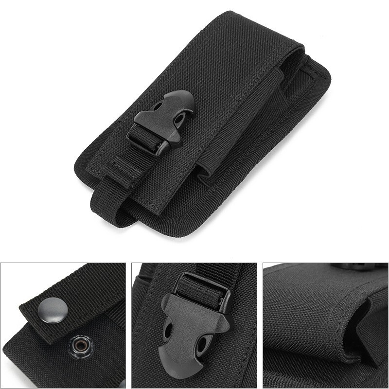 Military Tactical Pouch Bag+Screen Protector for Garmin GPSMAP 66 67