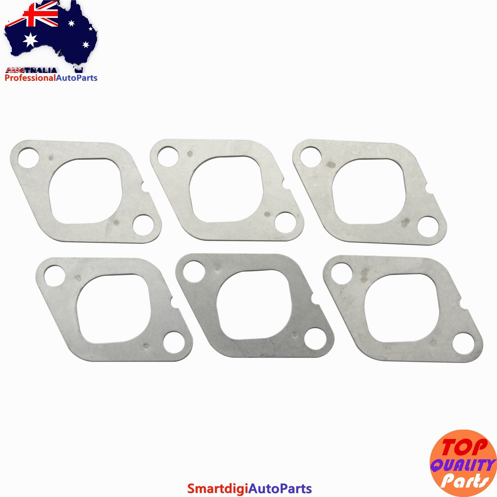 Exhaust Manifold Gasket Set of 6 For Nissan Patrol GQ & GU TD42 TD42T TD42TI eBay