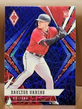 2021 Panini Chronicles Phoenix #11 Daulton Varsho Blue Velocity Rookie RC  AR