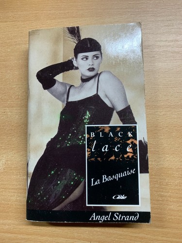 1995 "La Basquaise" Angel Beach negro encaje erótico ficción libro de bolsillo - Imagen 1 de 9