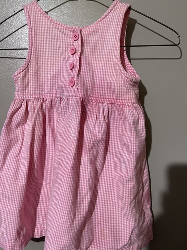 Vintage McKids McDonald’s Girls 3T Spring Dress Pink/white 90’s - Picture 2 of 4