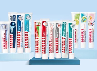 LACALUT Toothpaste for Adults or Children 75ml - 24 Variants to Choose from