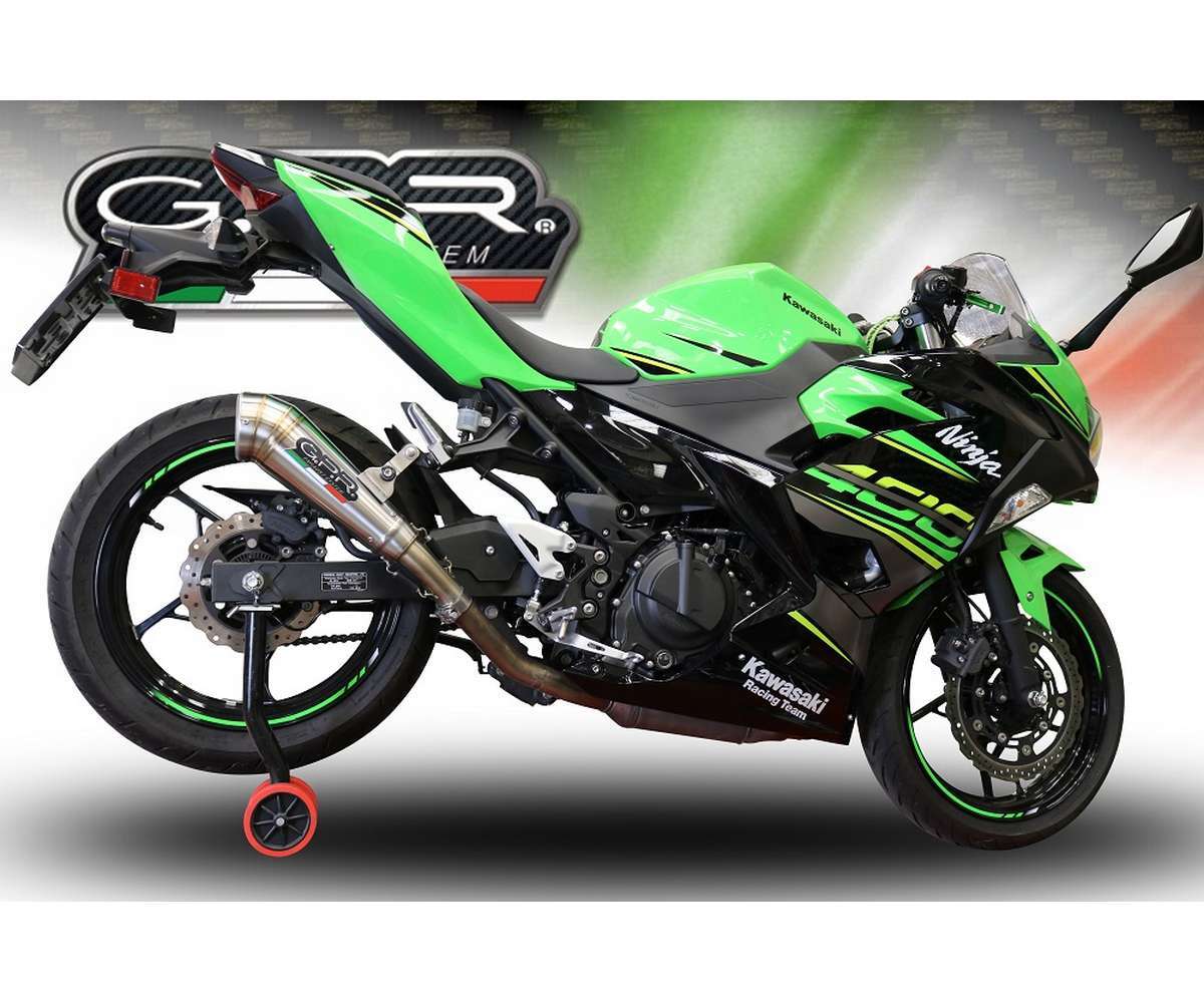 Exhaust Muffler GPR Powercone Evo Approved Kawasaki Ninja 400 2023 2024