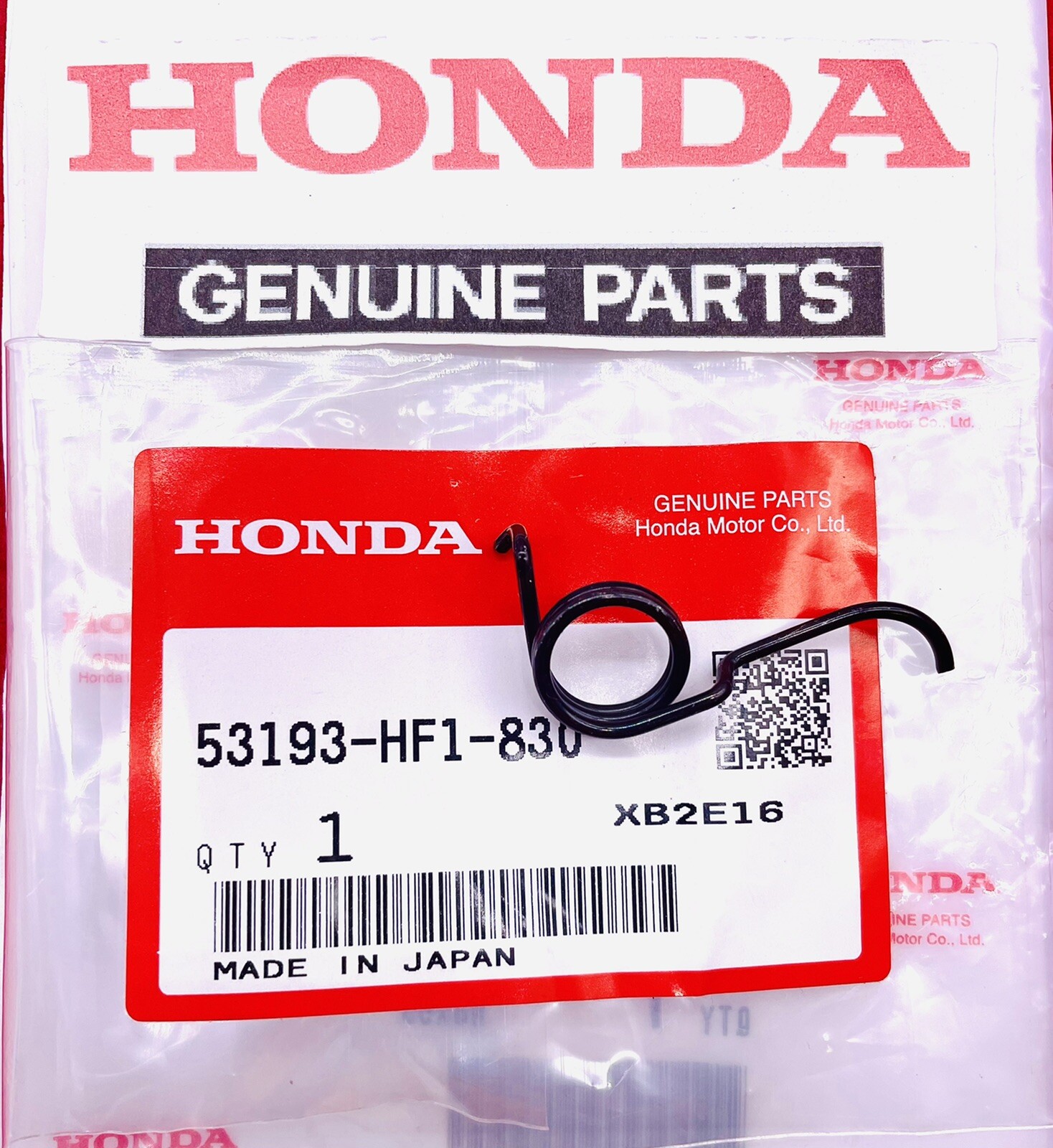 HONDA REAR HAND BRAKE LEVER RETURN SPRING TRX 250 300 350 400 420 500 FOURTRAX