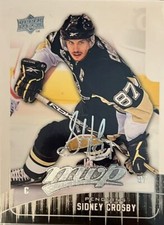 2009 Upper Deck MVP #61 Sidney Crosby Super Script