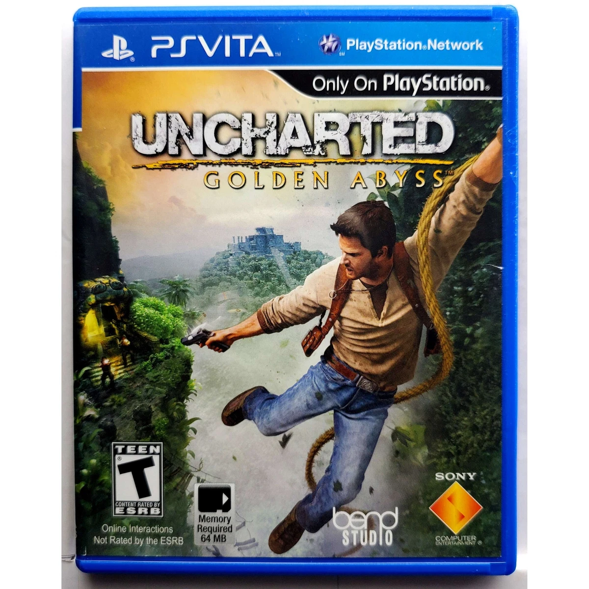 Uncharted: Golden Abyss - Sony Playstation Vita Pristine Authentic