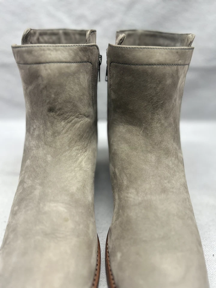 Ботинки Frye Natalie на двойной молнии серые кожаные 3478490 женские 10 B - Изображение 3 из 4