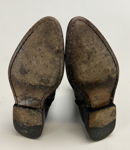 Ann Demeulemeester Leder Reißverschluss Stiefelette Damen Größe EU 36 1/2 Schwarz - Bild 16 von 22