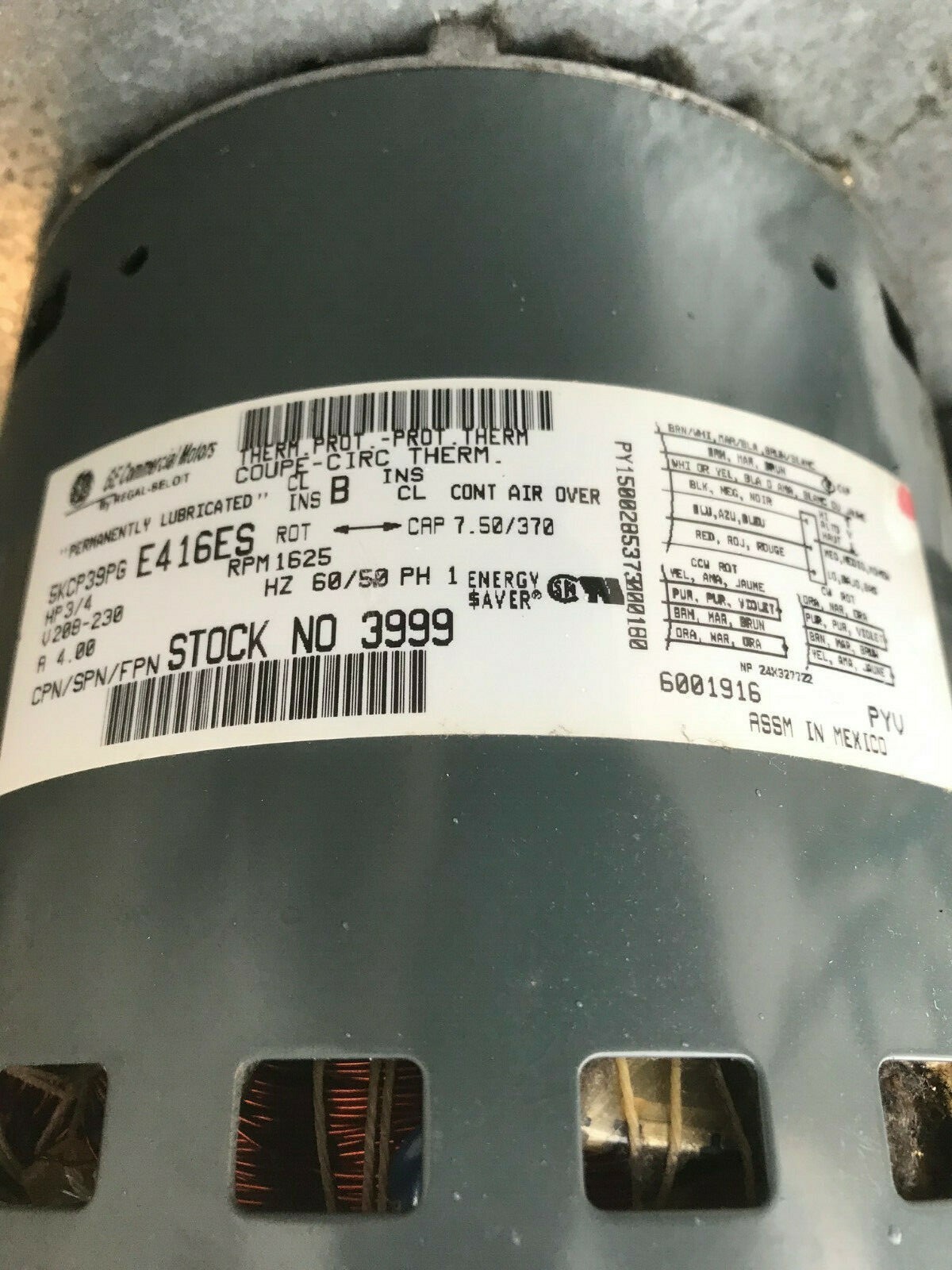 ETS Sunscape SS755 Blower Fan Tanning Bed Parts eBay