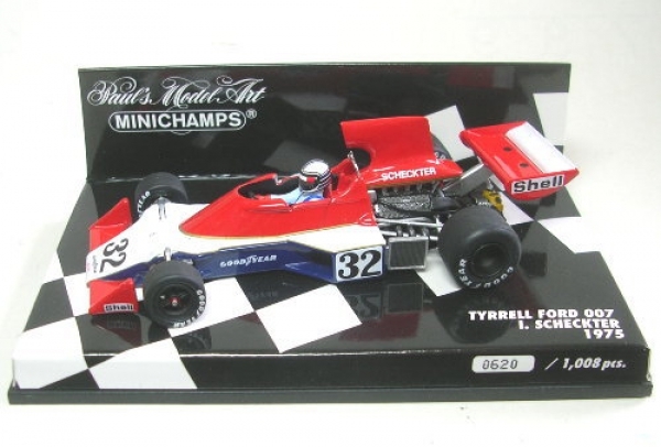 Tyrrell Ford 007 No.32 Ian Scheckter Formula 1 1975 1:43 | eBay