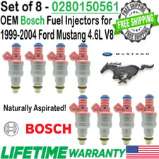Genuine Bosch X8 Fuel Injectors For 1999-2004 Ford Mustang 4.6l V8 0280150561