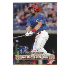 2018 Clearwater Threshers (Single A-Philadelphia Phillies) Austin Listi